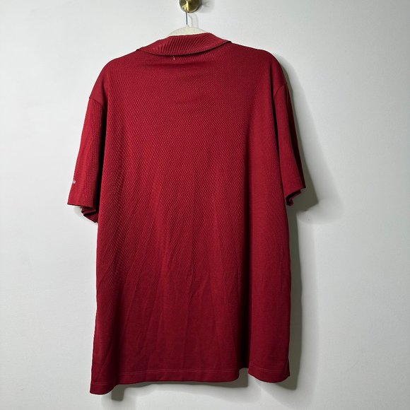 Columbia Golf Red Indiana Hoosiers Short Sleeve Polo Men's XL - Picture 5 of 5